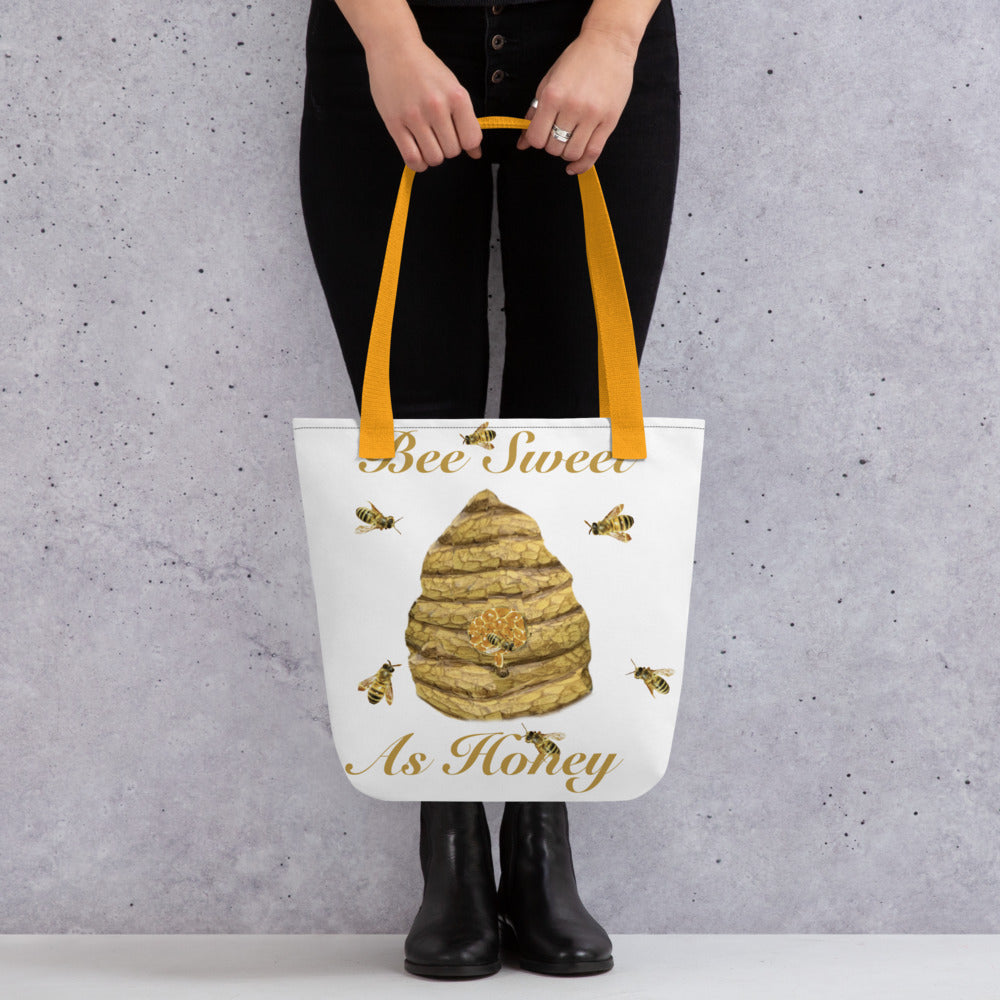 Bee Sweet as Honey Tote bag