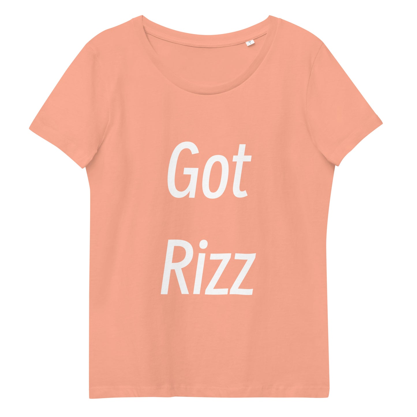 Got Rizz Women's fitted eco tee