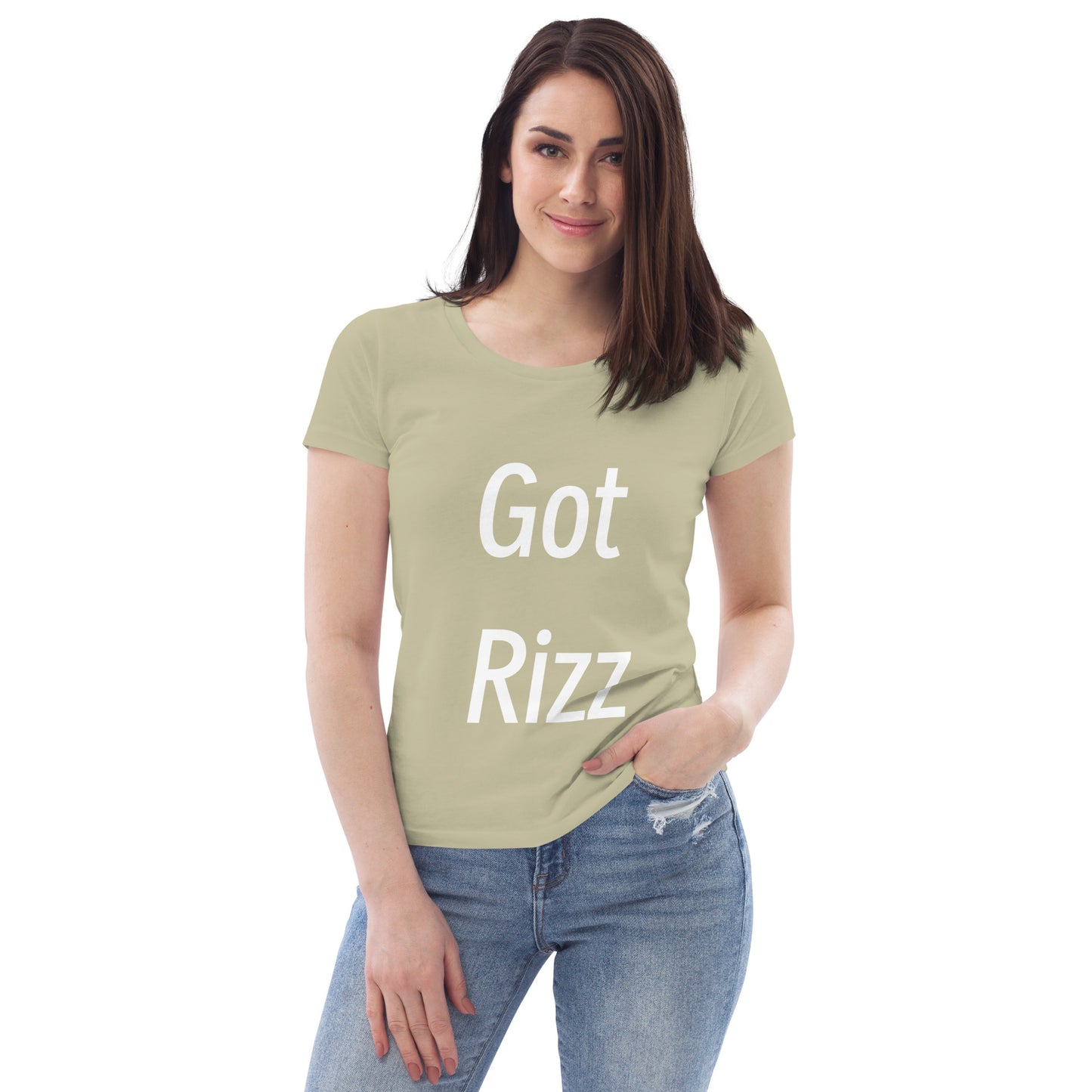 Got Rizz Women's fitted eco tee