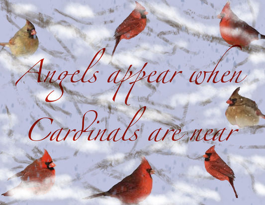 Angels Appear When Cardinals are Near