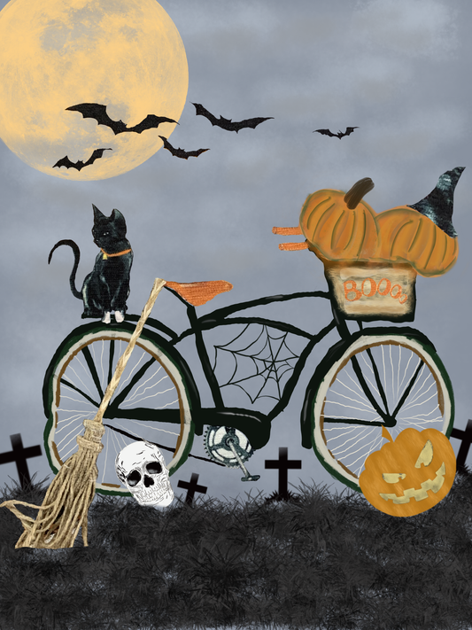 Spooky Halloween Bike